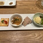 とんかつ成蔵 - 前菜