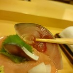 鮨 いとう - 〆鯖。リフト(^-^)/