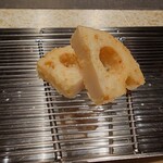 てんぷら 山の上 Roppongi - れんこん