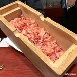 日本料理 TOBIUME - 削りたての本枯節