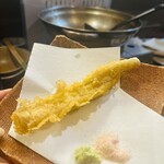 山屋キッチン - 鰻の天ぷら