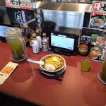 丸源ラーメン - 利用した席
