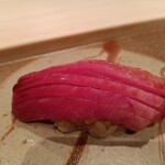 鮨 銀座 おのでら - 大トロのはがし(初競り鮪)