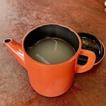 はしばそば - 蕎麦湯