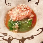 料理屋もり尋 - 伊万里牛と太水菜