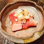 料理屋もり尋 - ヤイトガツオと辛味大根