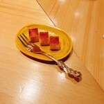 料理屋もり尋 - 焼きプリンアイス