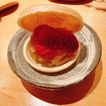 料理屋もり尋 - いちご大福最中