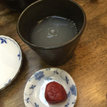 蕎麦焼酎の蕎麦湯割り(2014/12)