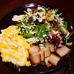 谷塚バル - 201412シーザーサラダ￥700