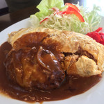 ハンブルグ - オムライスとハンバーグ 1000円