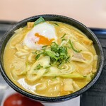 千吉 - 温玉 千吉カレーうどん
