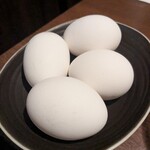 網焼き地鶏と土鍋 個室居酒屋 一之蔵 姫路駅前店 - すき焼きの卵