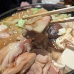 網焼き地鶏と土鍋 個室居酒屋 一之蔵 姫路駅前店 - 鶏肉たっぷり入ってた♪