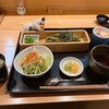 天ぷら割烹 ます梅 - 讃岐そばとミニ丼のランチ　1,300円