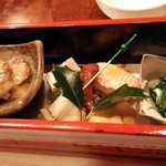 個室会席 北大路 日本橋茶寮 - 季節の前菜