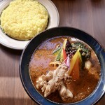札幌スープカレー JACK - せせりベジカレー