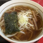 中華料理 丸福 - 半ラーメン