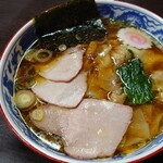 とら食堂 - ワンタン麺 1150円
