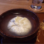 手造りそば 打墨庵 加瀬 - そばがき