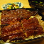 吉田屋 美濃錦 - うな重（3400円）