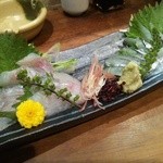 ふく鶴 - 細魚、ソイ刺身