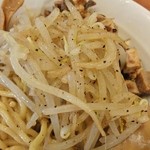 中華そば 七麺鳥 - 毎度素晴らしい自家製タレのモヤシ