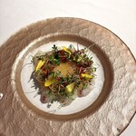 THE ROSE - 縞鰺のカルパッチョ