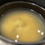 とん匠 そごう横浜店 - しじみ汁