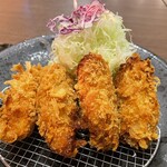 とん匠 そごう横浜店 - 牡蠣フライ