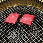 焼肉割烹 YP流 - このサシを見て〜！
      めっちゃ綺麗！