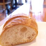 まんじゃーれ - セットのパン（フランスパン）