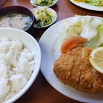 いさ勝 - トンカツ定食 ¥1,300
