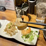 炭火やきとりと家庭創作料理 にこいち - ガーリックシュリンプ