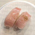 はま寿司 - 料理写真:特製漬けとろびんちょう（110円）