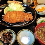 Ton tei - 黒豚ロースかつ定食《鹿児島産》定食