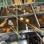 川森食堂 - おでんコーナー