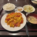 桃源居 - 卵とトマトのいりつけ
