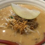 麺場 田所商店 - 料理写真:2025/12/30 ランチで利用。(期間限定) 青森津軽味噌 味贈らーめん(1,100円)
