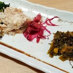 すし酒場 握わい - 先付け2点