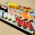 すし酒場 握わい - 寿司盛り合わせ(3人前)　