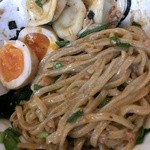 麺や マルショウ - 台湾カレーまぜそば-混ぜ後(2014/12)