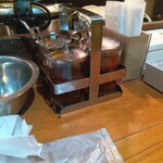 ポークビンダルー食べる副大統領 - 味変用