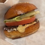 ブラッカウズ - スマッシュバーガー（シングルパティ）＋レタス