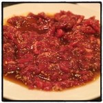 武石 - この肉とタレは病み付きになります。