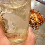 京ちゃばな 京都駅前店 - ニッカのフロンティアがあって嬉しかった　　　　　　グラスもNで