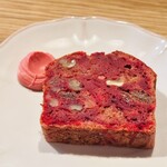 CLISP - 赤ビーツとイチジクのキャロットケーキ風（＋150）