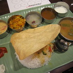 １２月２５日にいただいた、ミールス♪