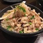 Gou - 鶏皮ポン酢！コリコリで美味しい〜