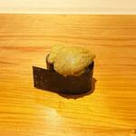 鮨 さかい - 大間キタムラサキウニ